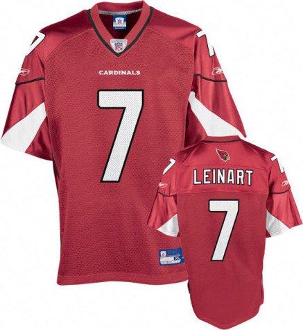 Youth Arizona Cardinals #7 Matt Leinart Team Replica Jersey - XL 18-20