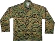 8690 ULTRA FORCETM BDU SHIRT - WOODLAND DIGITAL
