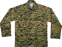 8690 ULTRA FORCETM BDU SHIRT - WOODLAND DIGITAL