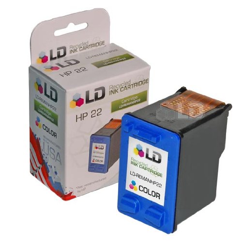 LD © Hewlett Packard C9352AN / C9352A (HP 22 Tri Color) Remanufactured Ink Cartridge