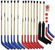 Shield Floor Hockey Equipment - Set - Deluxe Wood Set - Gym Equipment