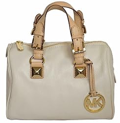 Michael Michael Kors Grayson Small Satchel, Vanilla