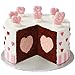 Chocolate Molds, 5CM 3D Heart Maker Candy Molds / Ice Molds / Cake Molds - BONUS, Silicone Funnel & 4 Heart Cupcake Liners - Freeze, Bake and much more