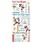 Disney Stickers/Borders-Mickey Phrase Sheet