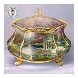 The Bradford Exchange Thomas Kinkade Garden Of Prayer Music Box
