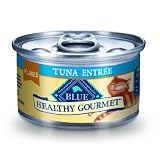 Blue Buffalo Healthy Gourmet Canned Cat Food, Flaked Tuna Entrée, (Pack of 24 3-Ounce...