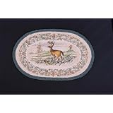 Bronco Western Oval Jute Rug by Earth Rugs
