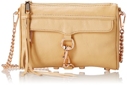 Rebecca Minkoff Mini Mac Convertible Handbag With Rose Gold Hardware Cross-Body Handbag