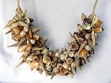 17 Brown Real Shell Garland Nautical Beach Christmas New