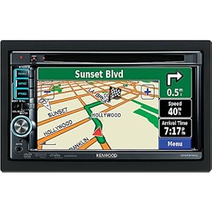 Kenwood DNX5140 6.1-Inch Wide Double-DIN In-Dash Nagivation with USB/iPod Direct Control/DVD Receiver