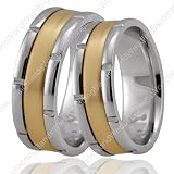 51QhqmxY8vL. SL160  Platinum His and Her Wedding Band Sets 
