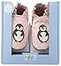 Robeez Girls' Piper Penguin Slip-On, Light Pink, 0-6 Months M US Infant