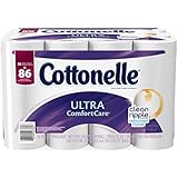 Cottonelle Ultra ComfortCare Family Roll Toilet Paper Bath Tissue, 36 Rolls