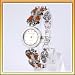 QUARTZ gold round dial+ Potting butterfly chain watchW0075£¨P2002£©