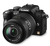 Panasonic - Lumix DMC-G1K Kit Standard - Appareil photo Reflex numérique 12,1 Mpixels + Objectif 14-45mm - Noir