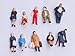 24pcs Painted Model Train People Figures Scale HO (1 to 87)