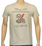 Lucky Brand Jeans Sidewinders T-Shirt Gray-Large