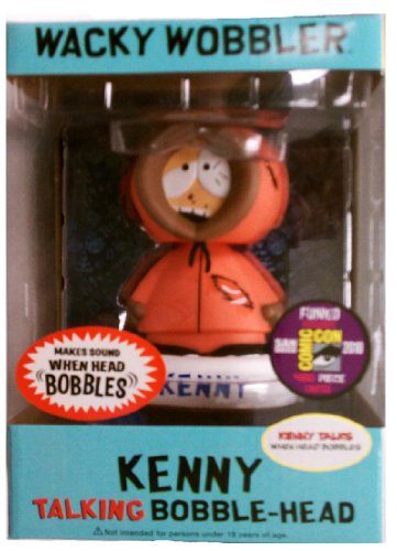 2010 SDCC Funko Zombie Kenny Bobblehead Wacky Wobbler 1 of 480