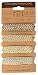 Metallic Vintage Hemp Twine 10 lb, 42 ft x 4 colors Supplys