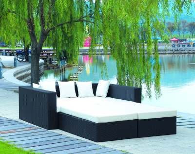 Rattan Sofa XXL