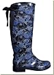 DAV - Women's Victoria Paisley Rain Boots