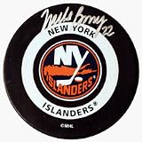 Mike Bossy Autographed Hockey Puck