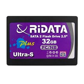 Ridata NSSD-S25-32-C04MPN 2.5-Inch 32GB Ultra-S PLUS MLC SATA Solid State Drive by 