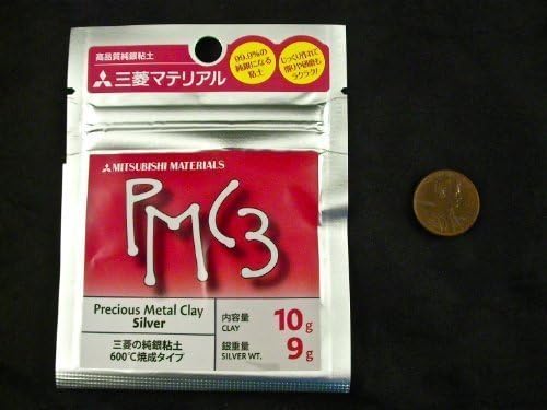 Mitsubishi PMC3 Precious Metal Clay Silver 10 grammes by PCM3