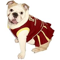 Pets First Florida State University Dog Cheerleader Outfit, X-Small