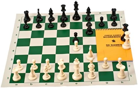 Triple Weight Chess Pieces Board Game Set