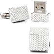 Sterling Silver Woven 4GB USB Cufflinks Cuff Links