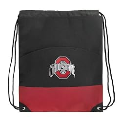 OSU Buckeyes Drawstring Bag Backpack Red Ohio State Draw String Back Pack - For Boys Girls Students or Adults
