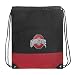 OSU Buckeyes Drawstring Bag Backpack Red Ohio State Draw String Back Pack - For Boys Girls Students or Adults
