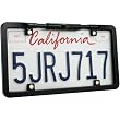 BOYO VTL351 Ultraslim Zinc License Plate Camera (Black Metal)
