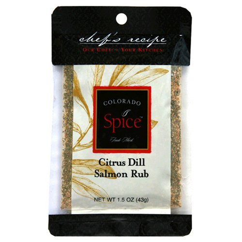 Colorado Spice Company, Seafood Spice, Citrus Dill Salmon Rub, 1.5-Ounce Packet (Pack of... by Colorado Spice