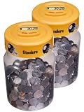 Pittsburgh Steelers Coin Jar - Medium (Pack Of 2)