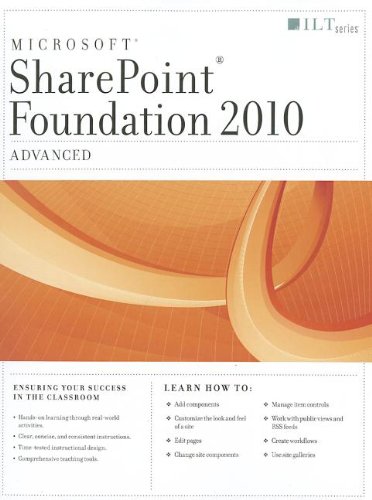 Sharepoint Foundation 2010: Advanced, Student Manual with Data (ILT (Axzo Press))
