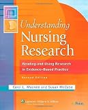 By Carol L. Macnee RN PhD, Susan McCabe RN CS EdD: Understanding Nursing Research: Reading and Using Research in Evidence-Based Practice Second (2nd) Edition