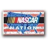 NASCAR Nation NASCAR 3 &acute; x 5 &acute; Single Sided Banner Flag - B0006MYND2