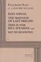 Four Short Plays (Days Ahead, The Madness of Lady Bright, This is the Rill Speaking, and Say De Kooning