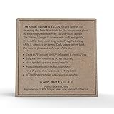 100% Pure Konjac Sponge: Charcoal, 1 Ounce