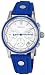 DKNY Women's NY8173 Blue Rubber Quartz Watch with White Dial