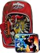 New Power Rangers Backpack Matching Lunch Box & Water Bottle