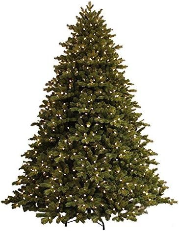 7.5 ft. Just Cut Norway Spruce EZ Light Artificial Christmas Tree with 800 Color Choice LED Lights