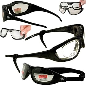 MAKOS CONVERTS FROM GLASSES TO GOGGLES SAFETY EYEWEAR OPTIONAL LENS AND PRESCRIPTION UPGRADES AVAILABLE