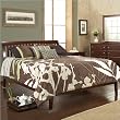 Modus Furniture Newport Queen Platform Bed Cordovan