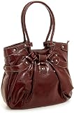 Maroon Large ''Cassandra'' Tote