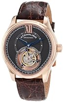 Big Sale Stuhrling Original Men's 361.334K54 Tourbillon Everest Limited Edition Mechanical Brown Watch