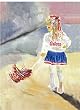 Florida Painting - My Gator Girl