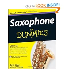Saxophone For Dummies (For Dummies (Lifestyles Paperback))